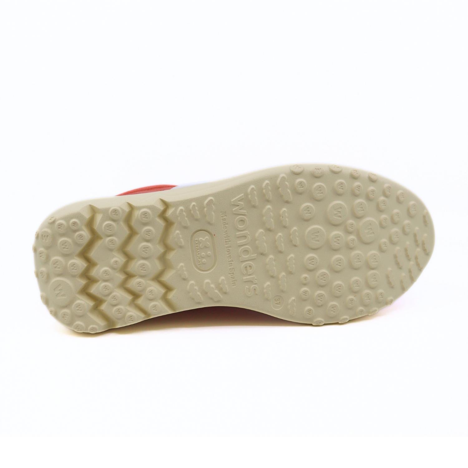 Wonders - Women's Nubuk Almeria - orange - shoes - sneakers
