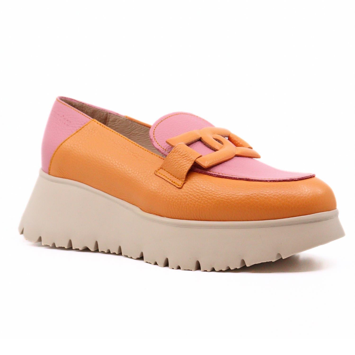 Wonders - Women's Wild Apricot Loafers - brown - flats - loafers