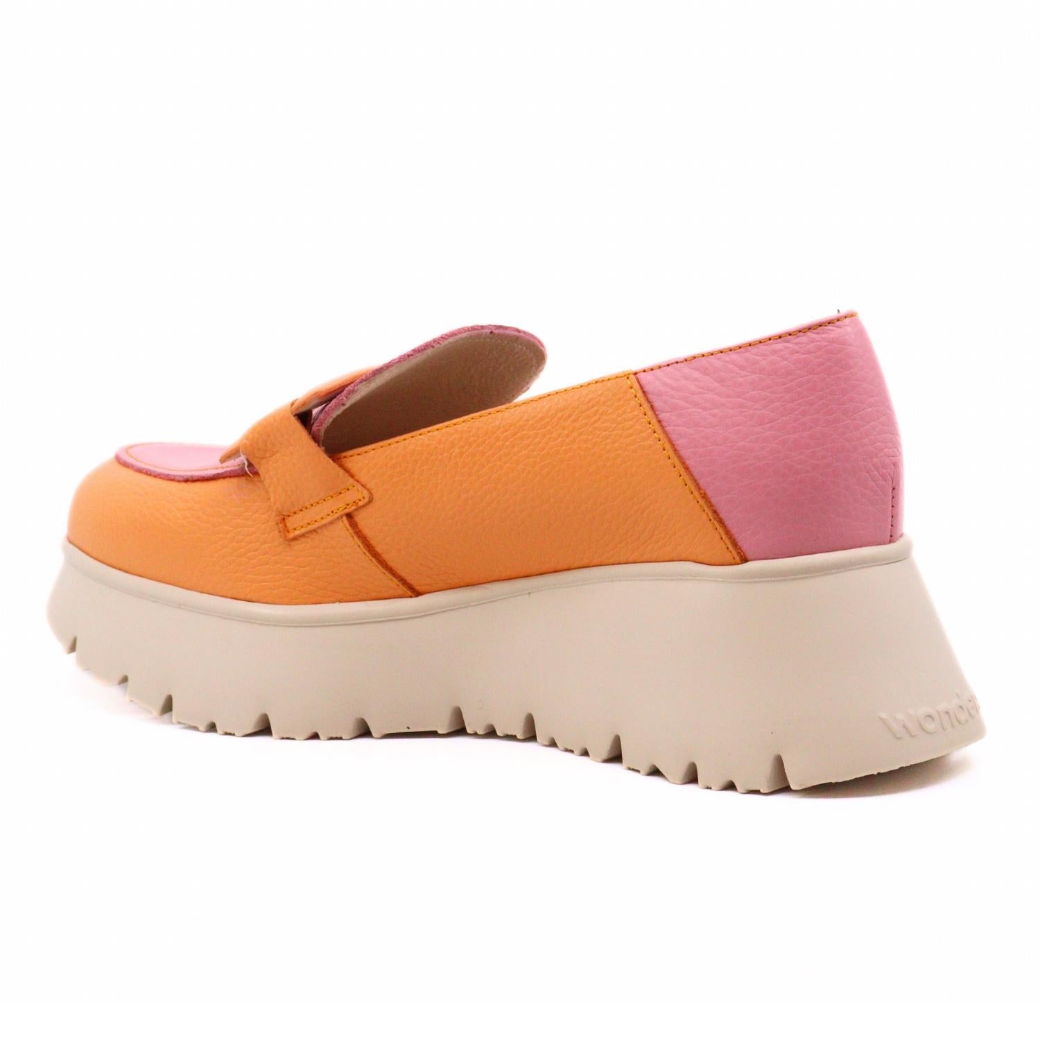 Wonders - Women's Wild Apricot Loafers - brown - flats - loafers