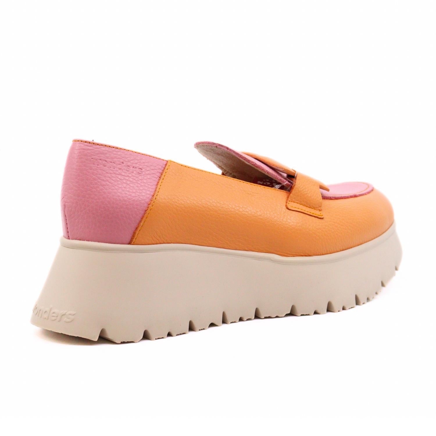 Wonders - Women's Wild Apricot Loafers - brown - flats - loafers