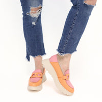 Wonders - Women's Wild Apricot Loafers - brown - flats - loafers