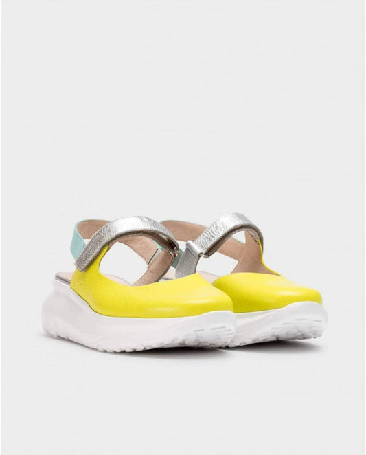 Wonders - Women's Zaire Slingback Wedge Sandal - leather - sandals - shoes