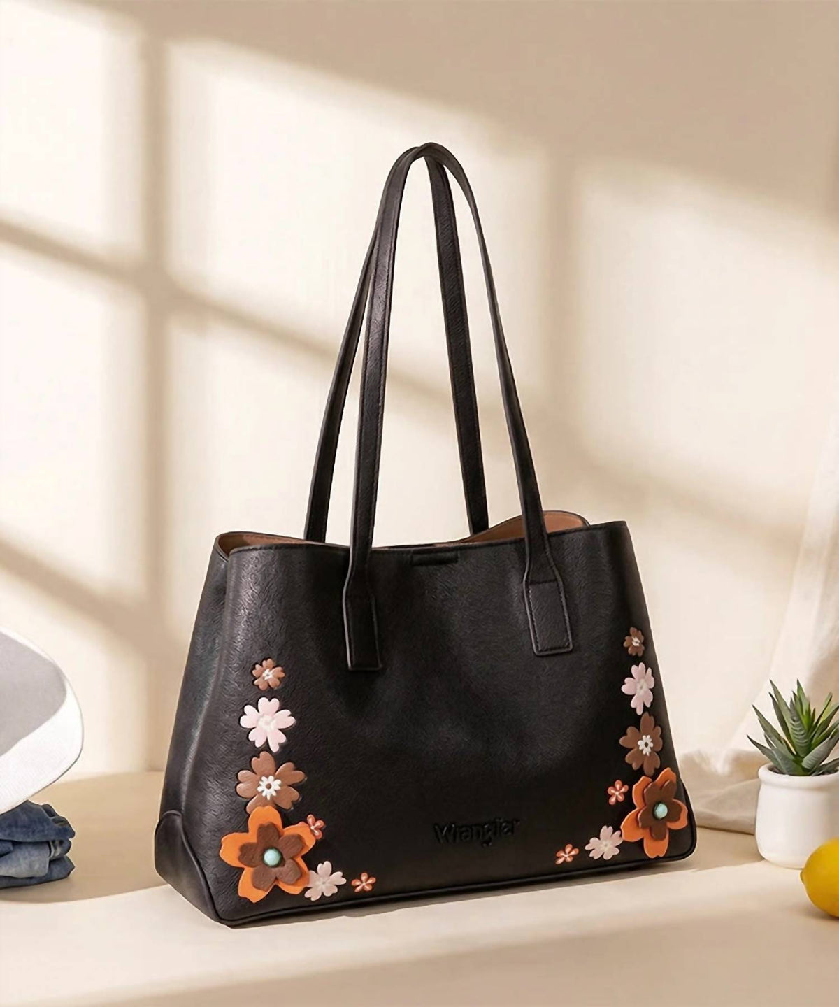 Wrangler - 3D FLORAL TOTE BAG