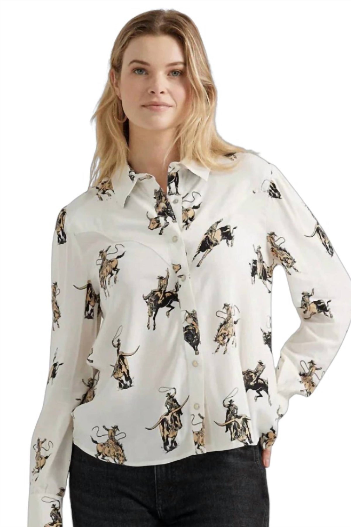 Wrangler - Drapey Rodeo Blouse