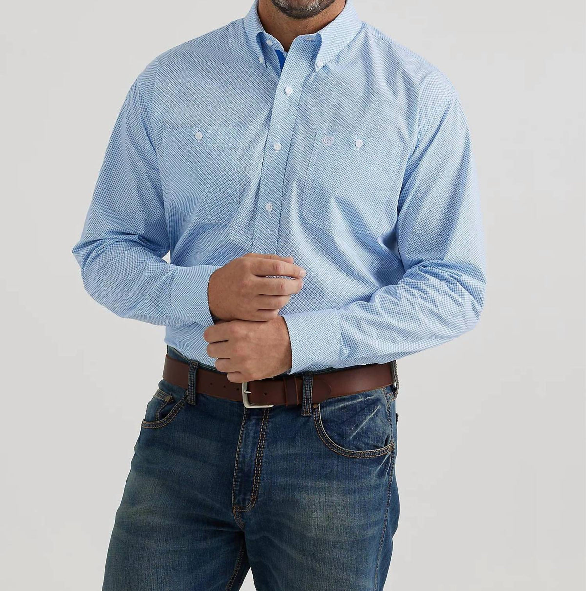 Wrangler - George Strait Long Sleeve Button Down Shirt