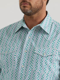 Wrangler - Men's 20x Competition Advanced Comfort Classic Fit Long Sleeve Shirt - casual - button - down - shirts - clothing - cotton - blend