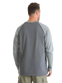 Wrangler - Men's Flame Resistant Baseball Henley Shirt