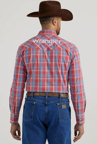Wrangler - Men's Logo Snap Shirt