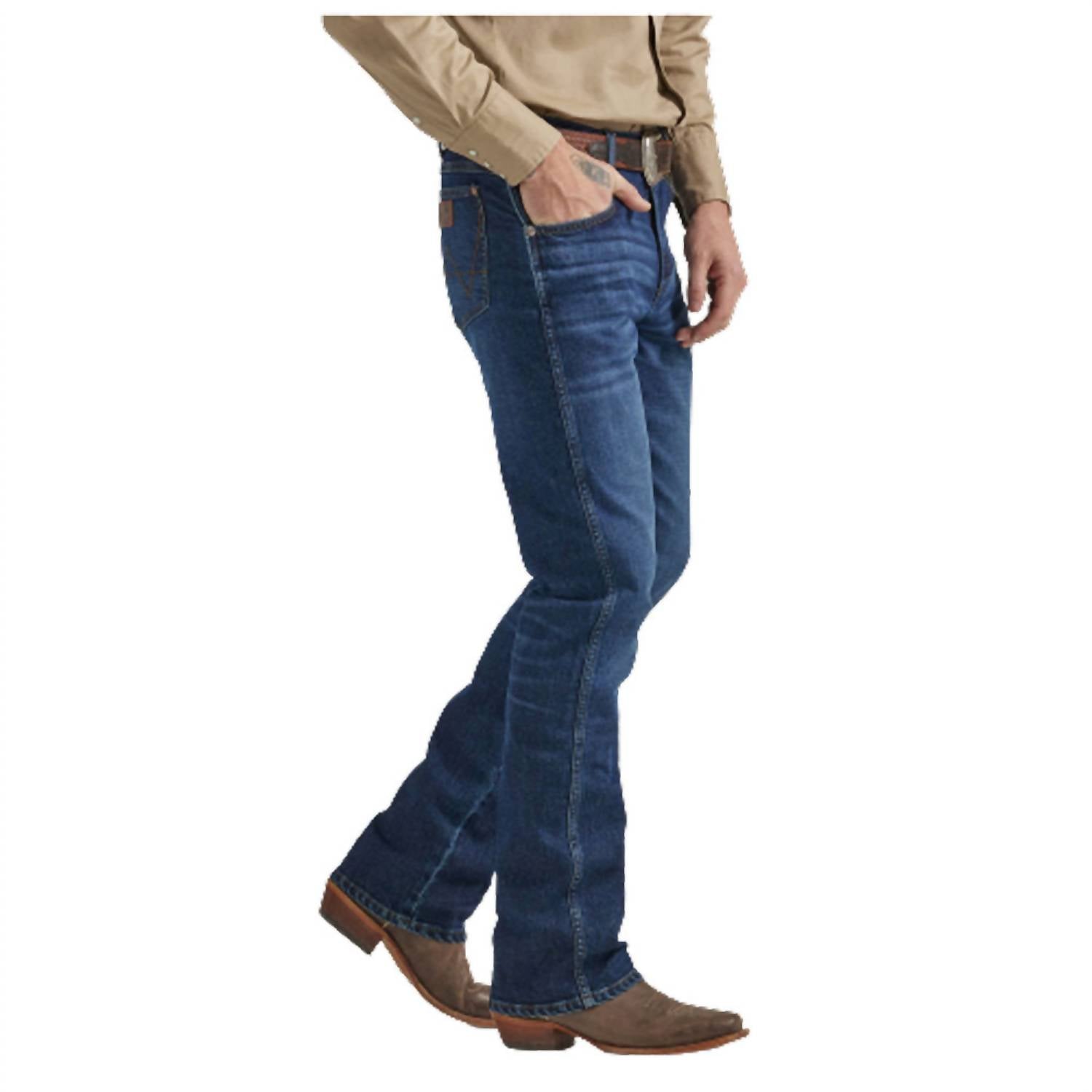 Wrangler - Men's Retro Slim Boot Jean - bootcut - brown - clothing