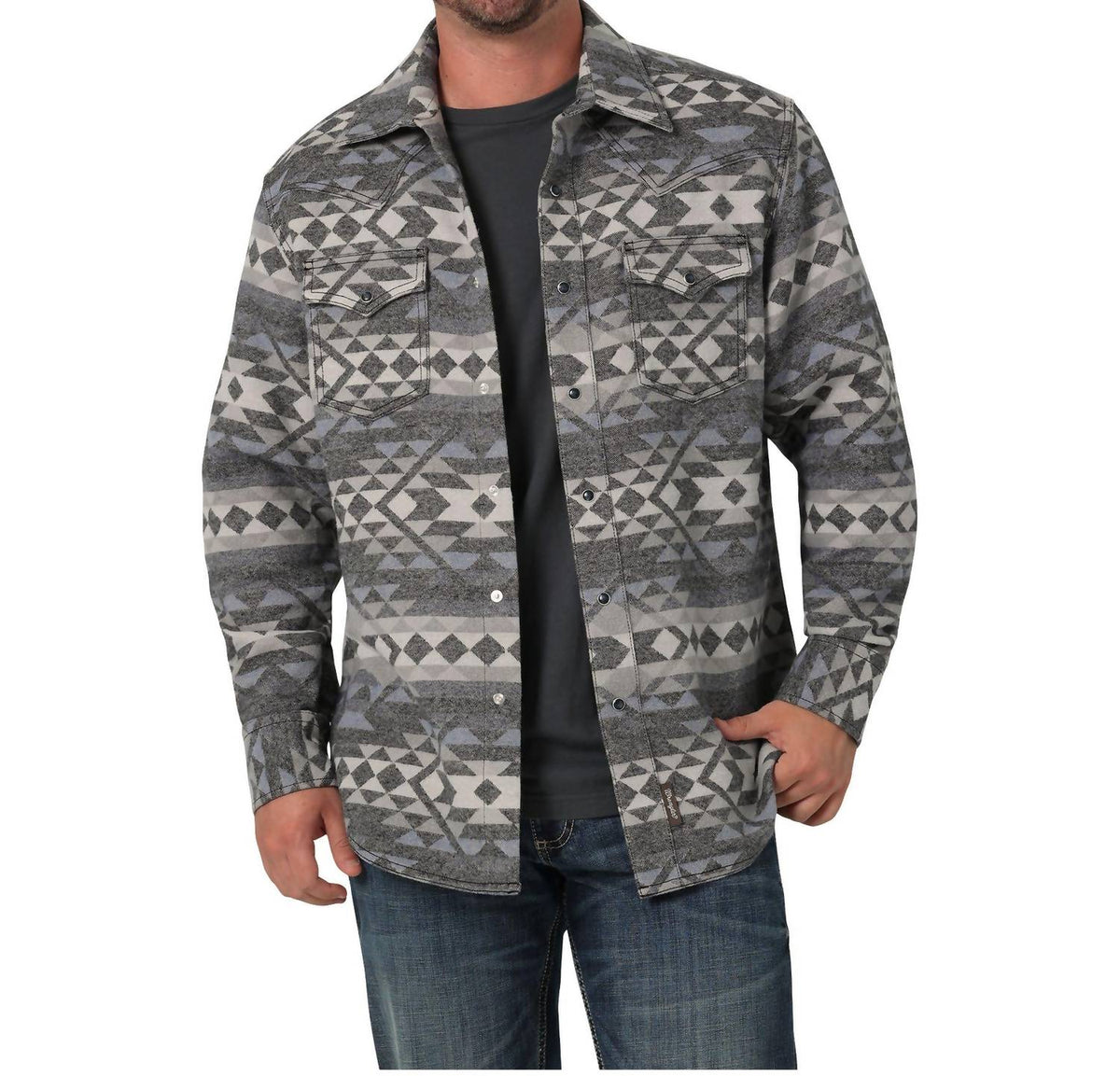 Wrangler - Retro Long Sleeve Modern Fit Snap Shirt