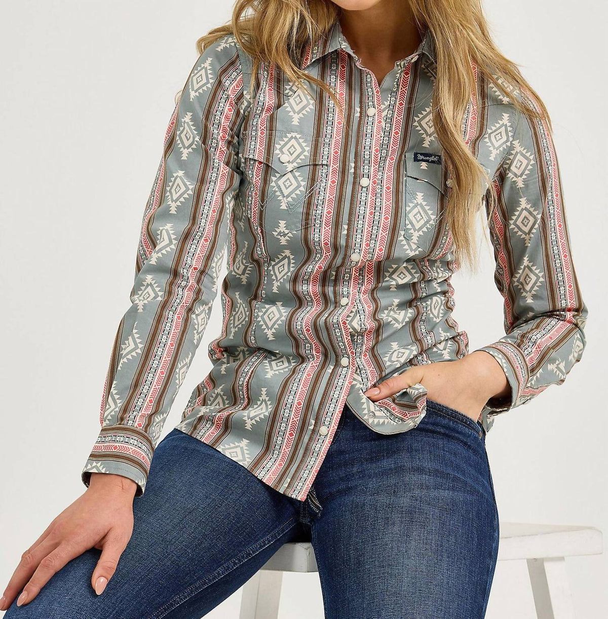 Wrangler - Southwestern Snap Shirt
