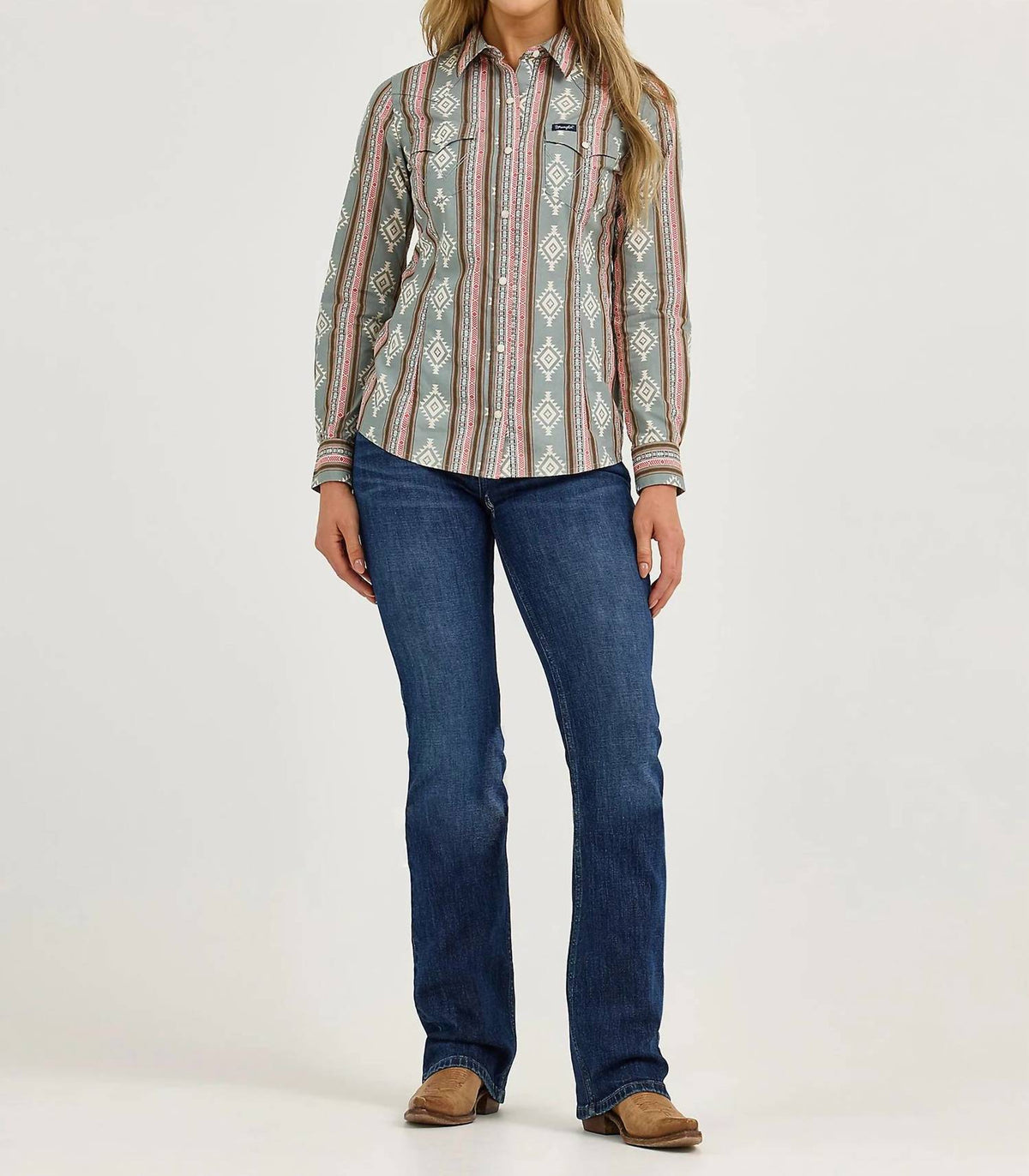 Wrangler - Southwestern Snap Shirt