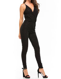 Wyldr - Risk Taker V - neck Jumpsuit - black - clothing - jumpsuits