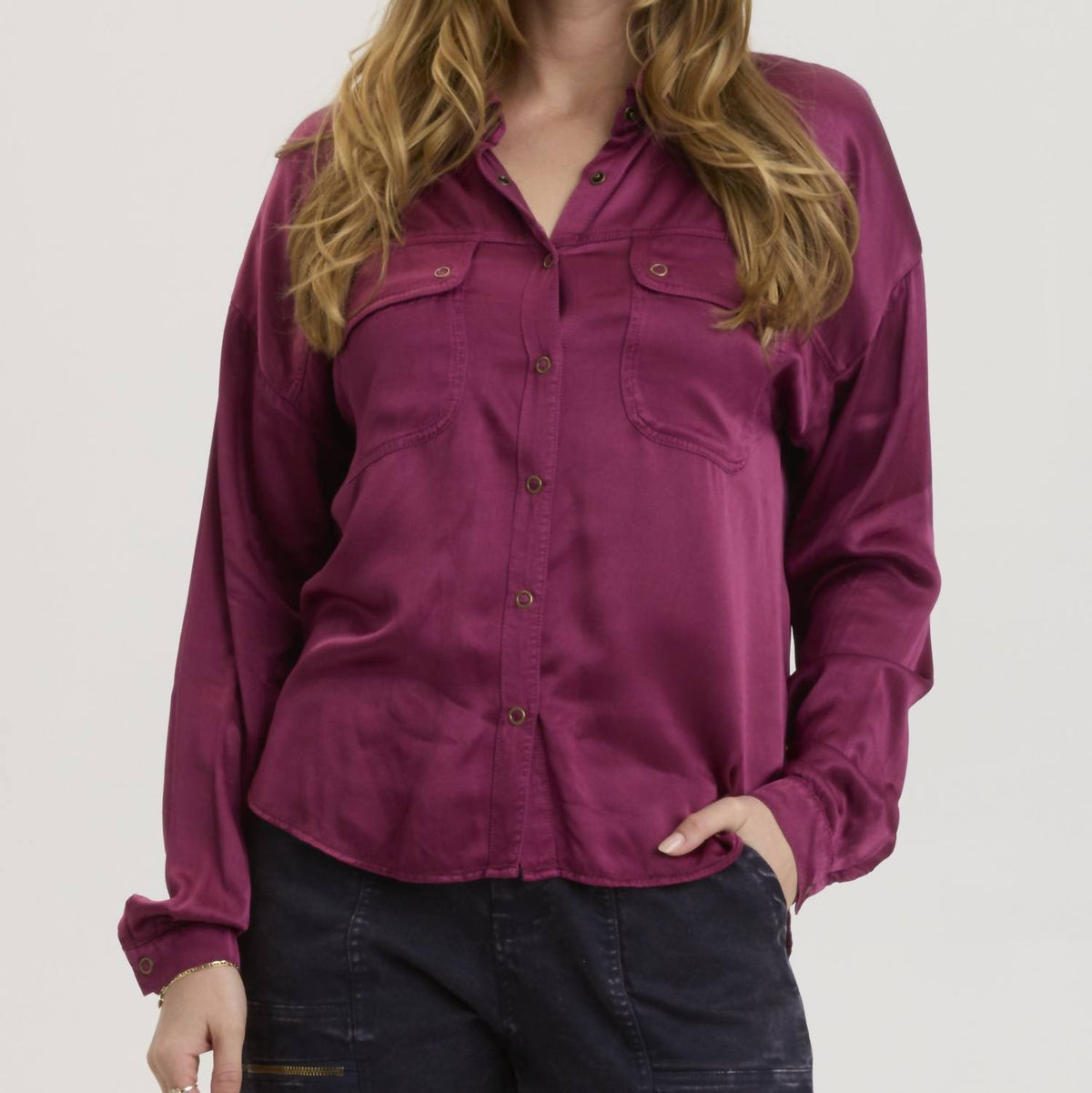 Xcvi - Baris Snap-Up Shirt