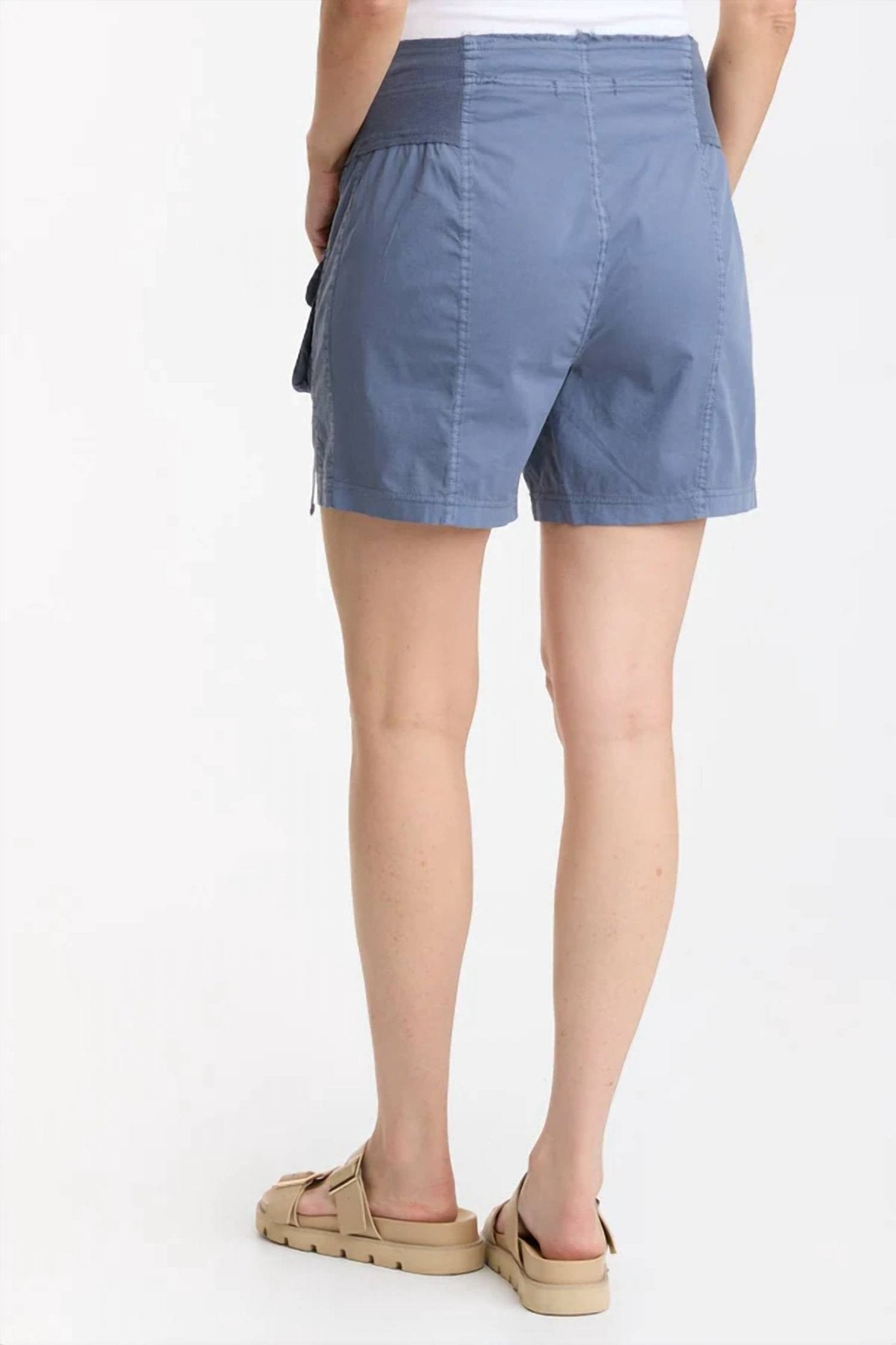 Xcvi - Felix Short - blue - clothing - cotton - blend