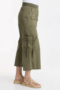 Xcvi - Foster Cargo Crop - cargos - clothing - cotton - blend