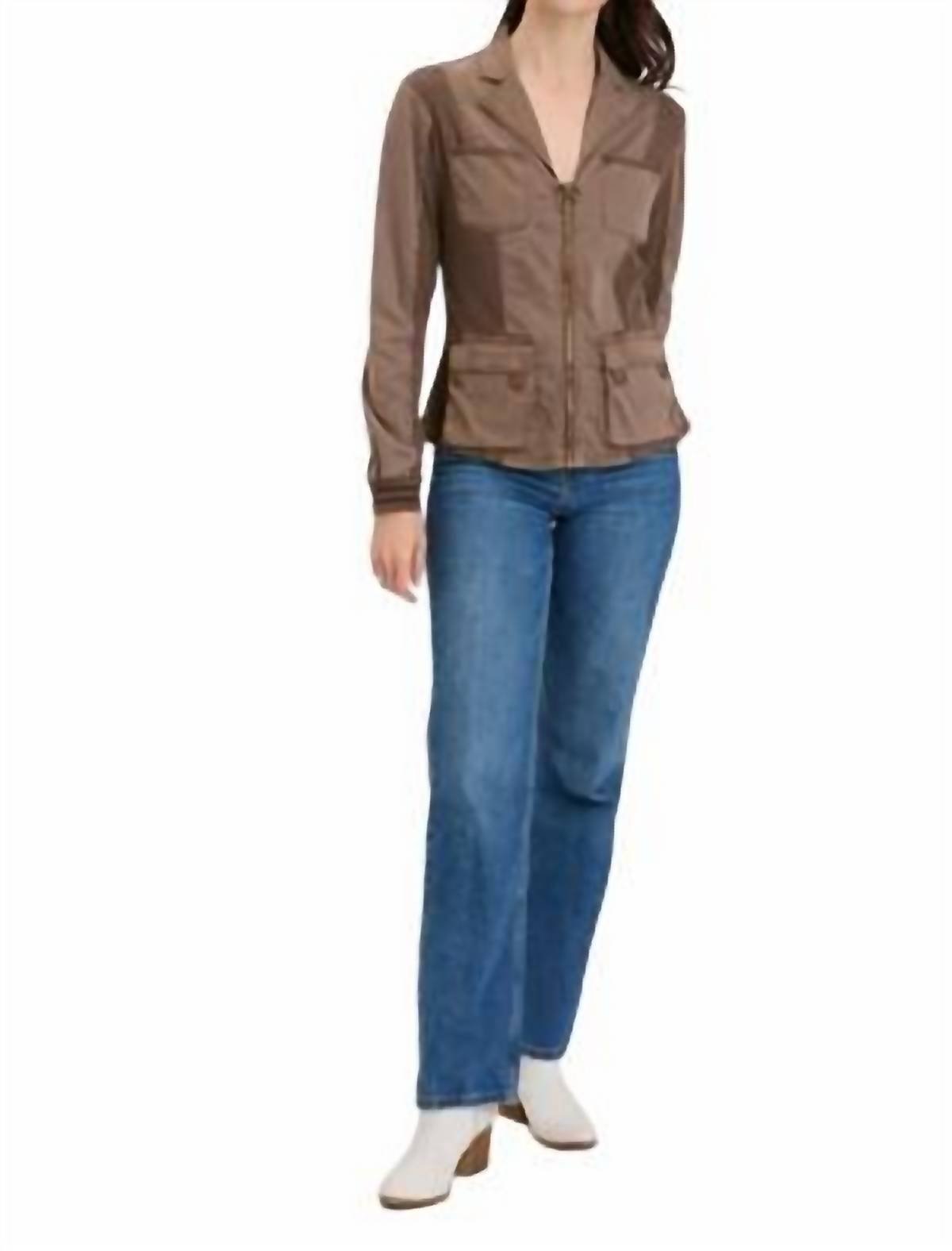 Xcvi - Keija Jacket - brown - casual - jacket - clothing