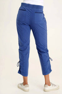 Xcvi - Otish Slim Cropped Pant - ankle - blue - clothing