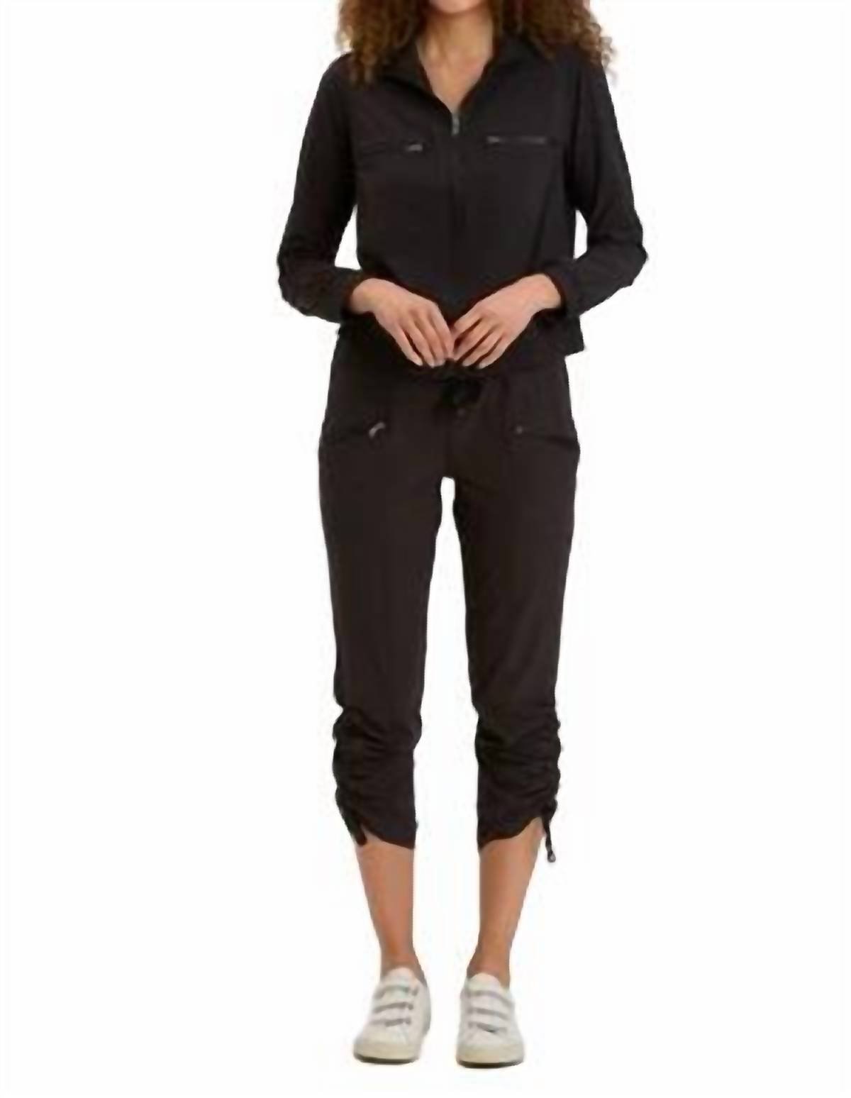 Xcvi - Quinn Active Bomber Jacket - black - bomber - jackets - clothing