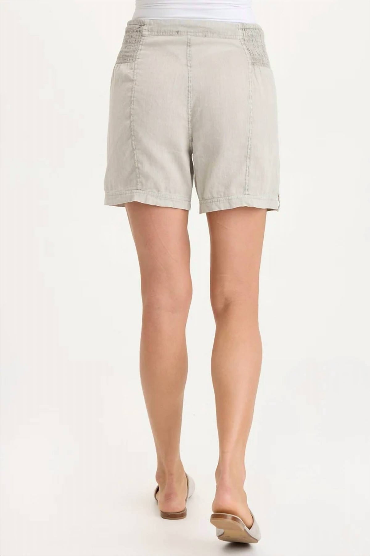 Xcvi - Rebel Linen Tabbed Shorts