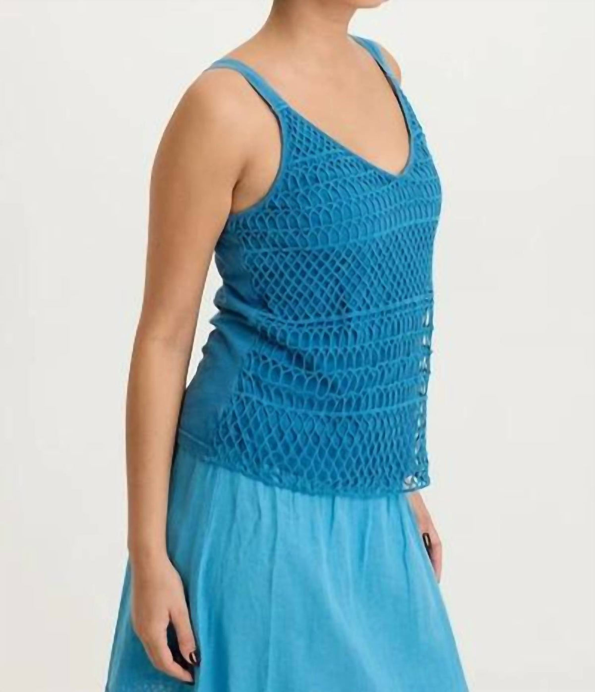 Xcvi - Shire Jersey-lined Crochet Tank