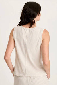 Xcvi - Siska Pinstripe V-neck Tank