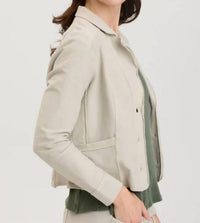 Xcvi - Stone Tracie Short Blazer With Pocket