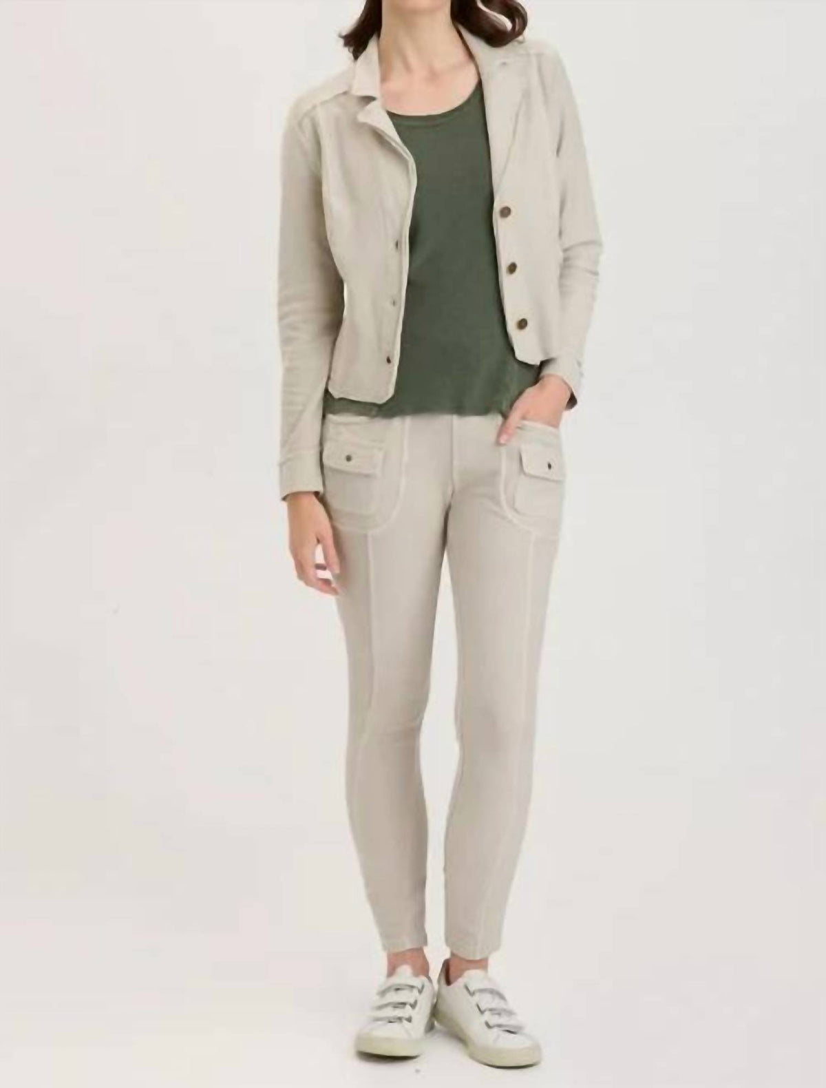 Xcvi - Stone Tracie Short Blazer With Pocket