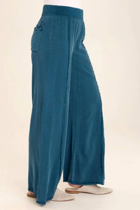 Xcvi - Twill Beach Trouser - clothing - green - pants