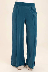 Xcvi - Twill Beach Trouser - clothing - green - pants
