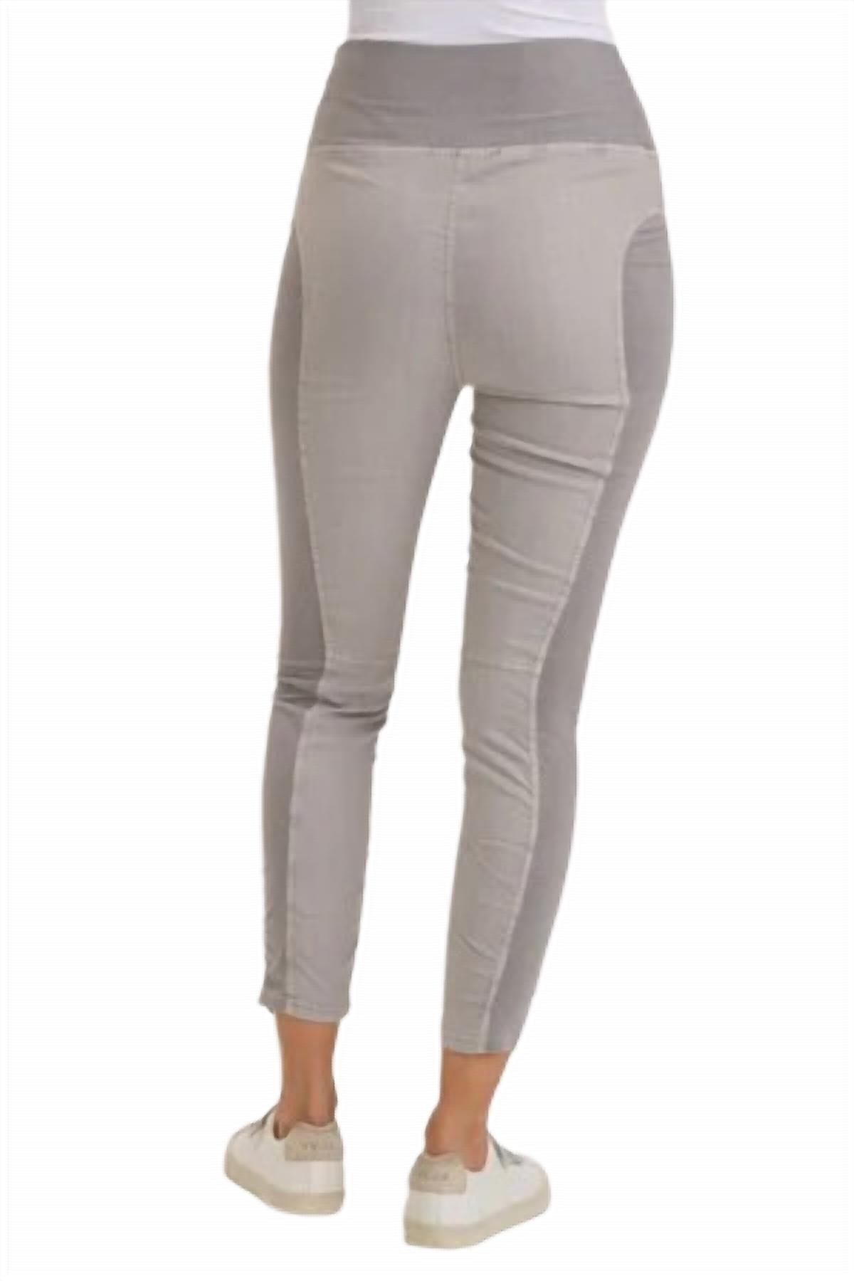 Xcvi - Twill Penny Leggings - clothing - grey - leggings