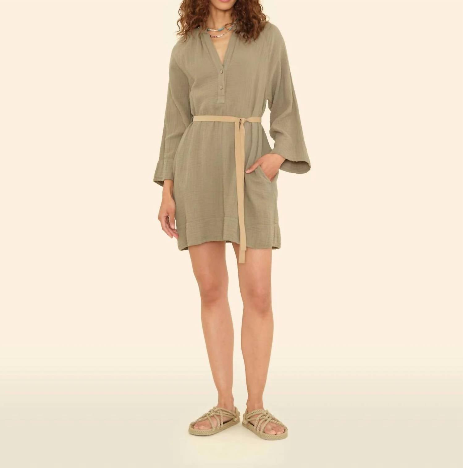 Xirena - Carlotta Mini Dress - clothing - cotton - dresses