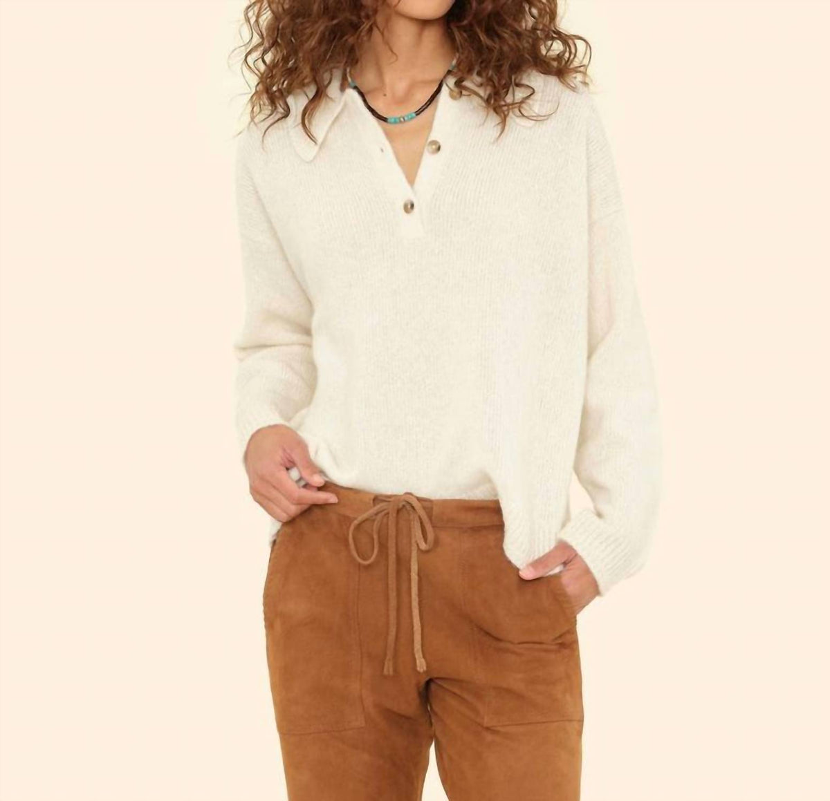 Xirena - Ethan Collared Sweater