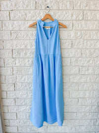 Xirena - Liza Dress - blue - clothing - cotton