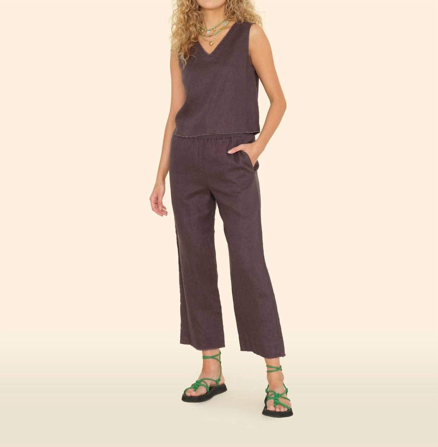 Xirena - Lorenzo Crop Pull On Pants - ankle - black - clothing