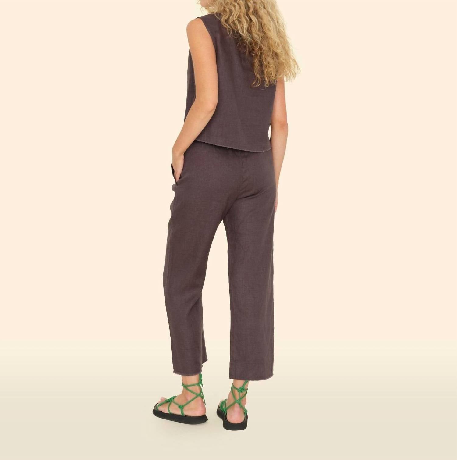 Xirena - Lorenzo Crop Pull On Pants - ankle - black - clothing