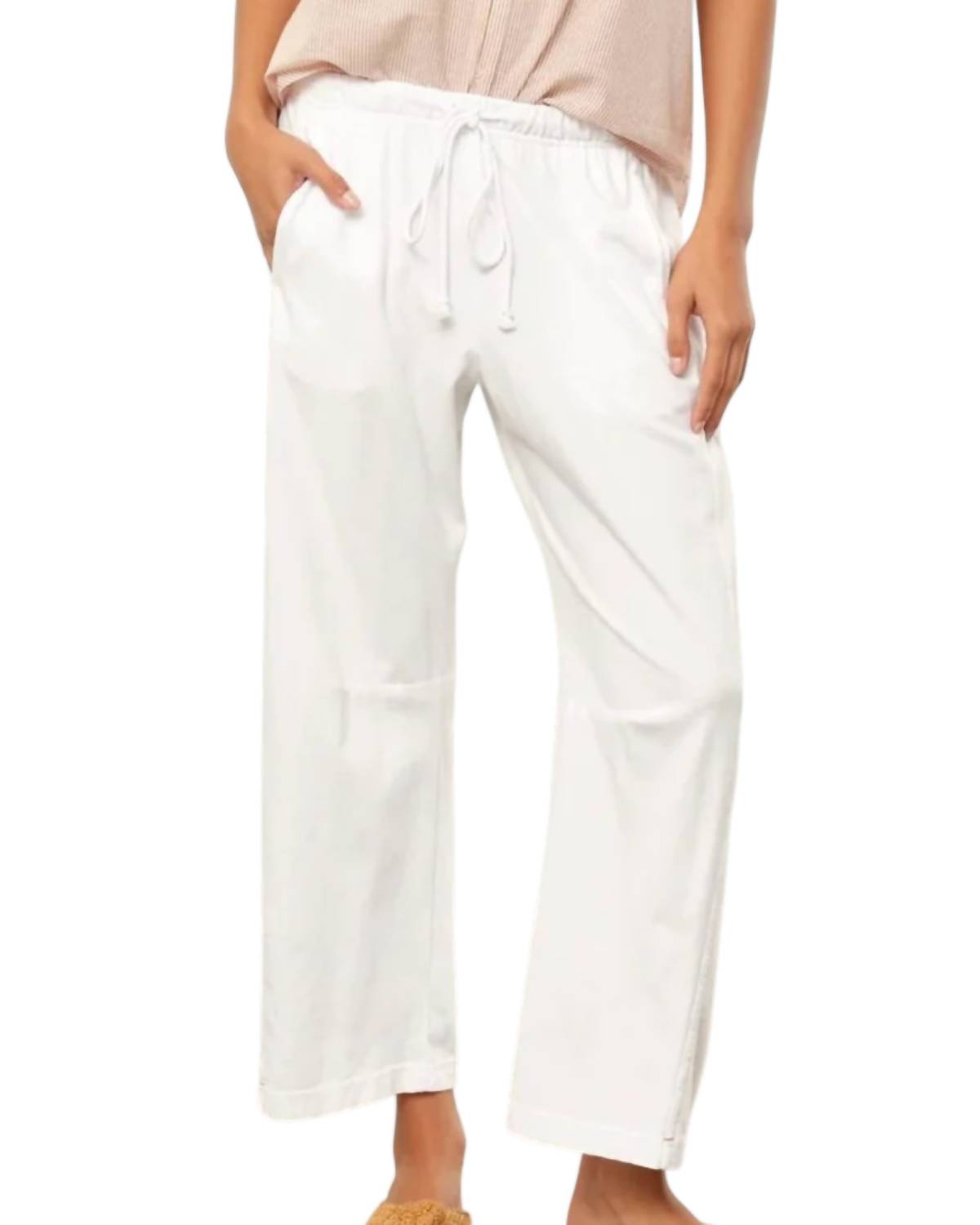Xirena - Theo Straight Leg Cropped Pull-on Pant