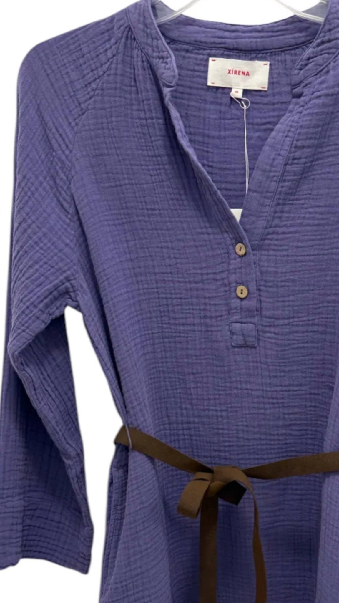 Xirena - Women's Carlotta Mini Dress - blue - clothing - cotton