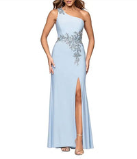 Xscape - Long Formal One Shoulder Dress