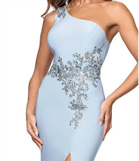 Xscape - Long Formal One Shoulder Dress