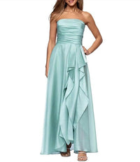 Xscape - Strapless Ruffle Long Dress