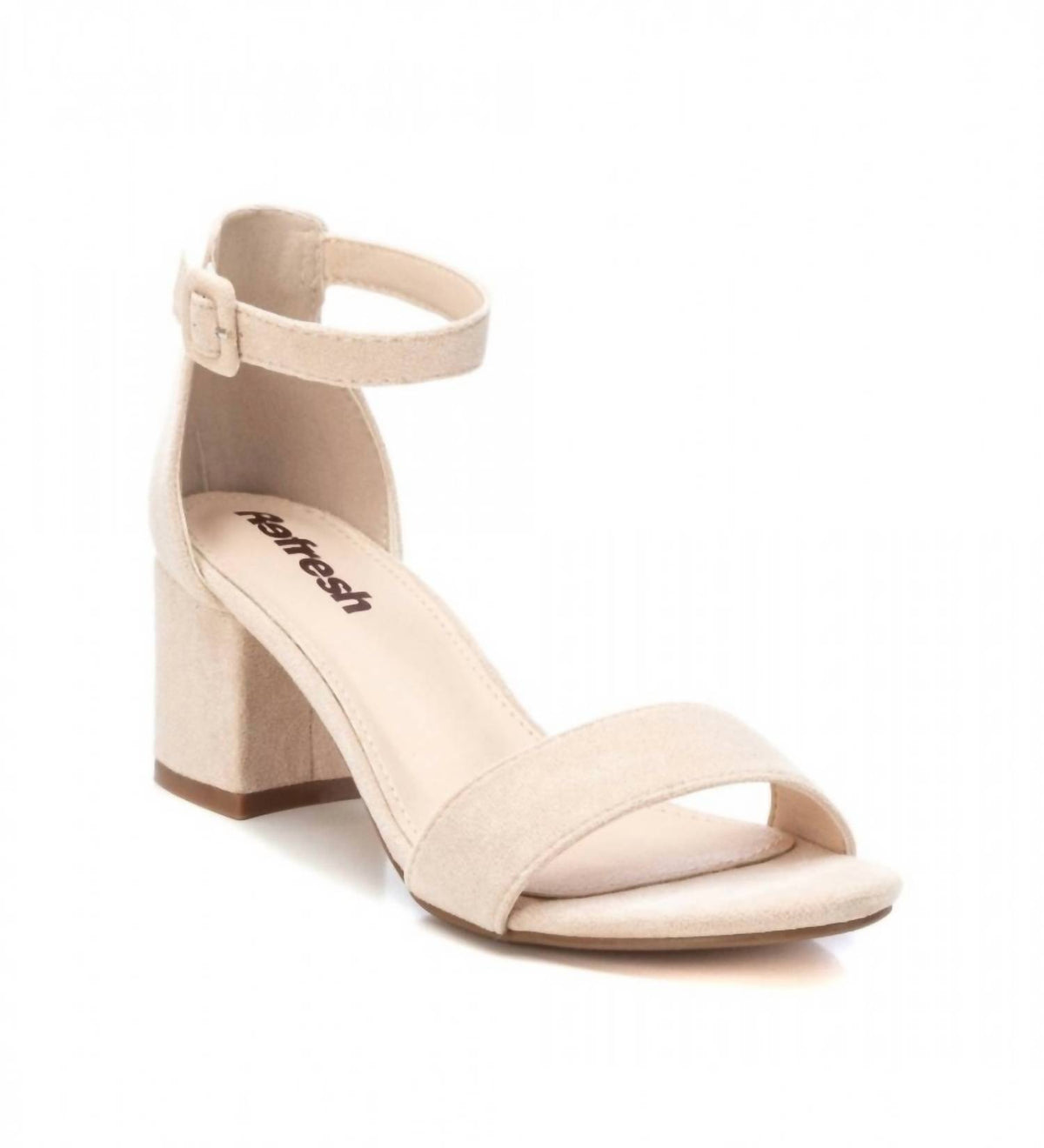 Xti - WOMEN'S BLOCK HEEL SUEDE SANDALS