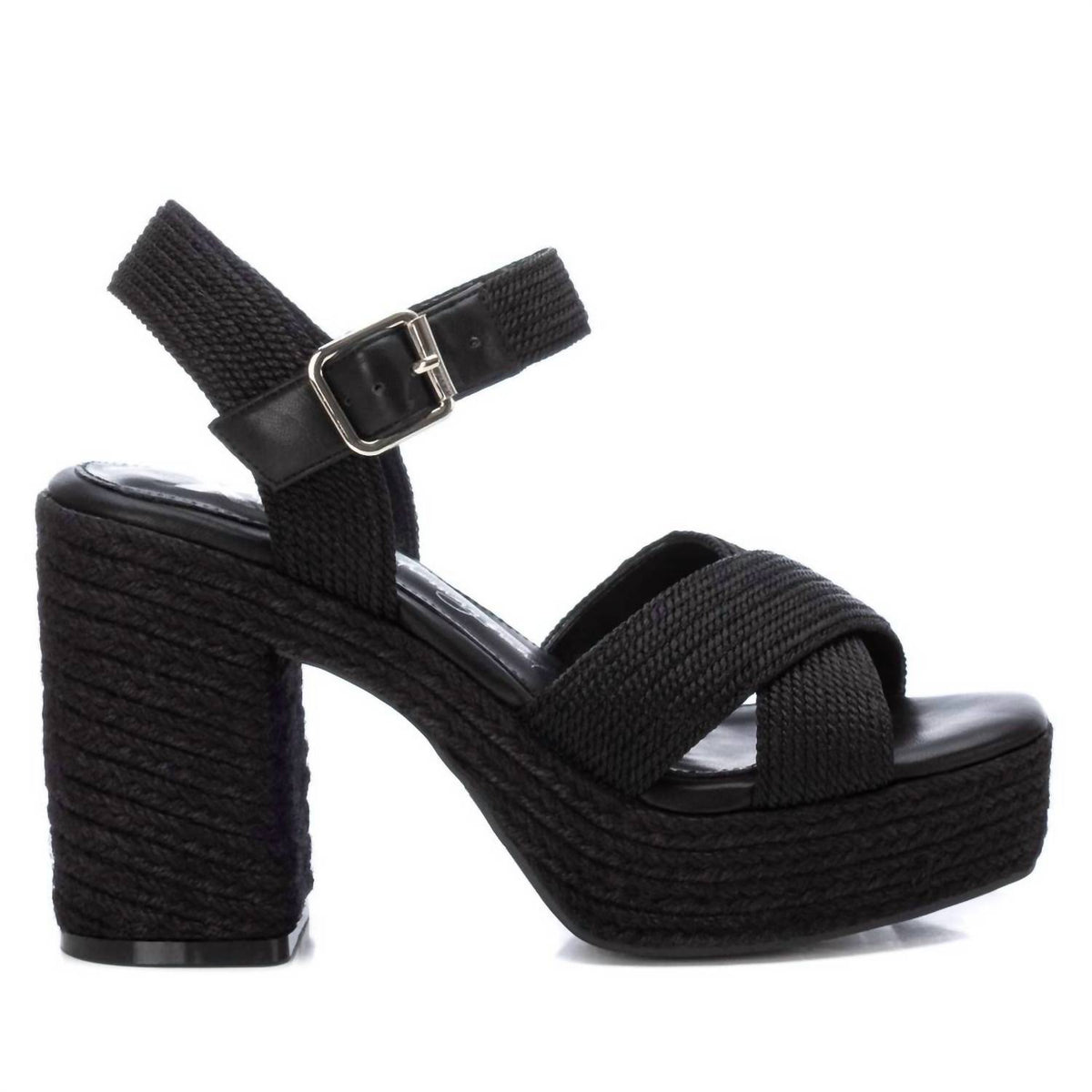 Xti - Women's Heeled Jute Sandals