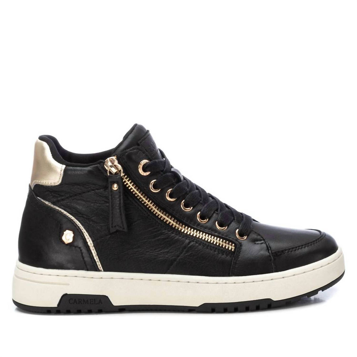 Xti - Women's Leather High Top Sneakers