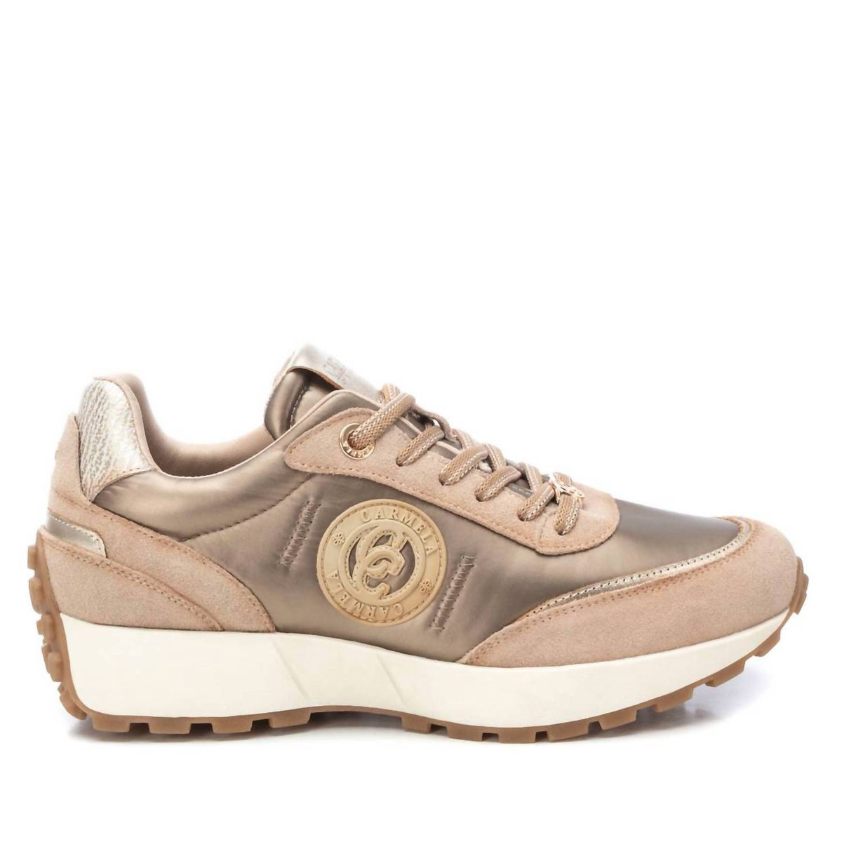 Xti - Women's Leather Trainer Sneakers