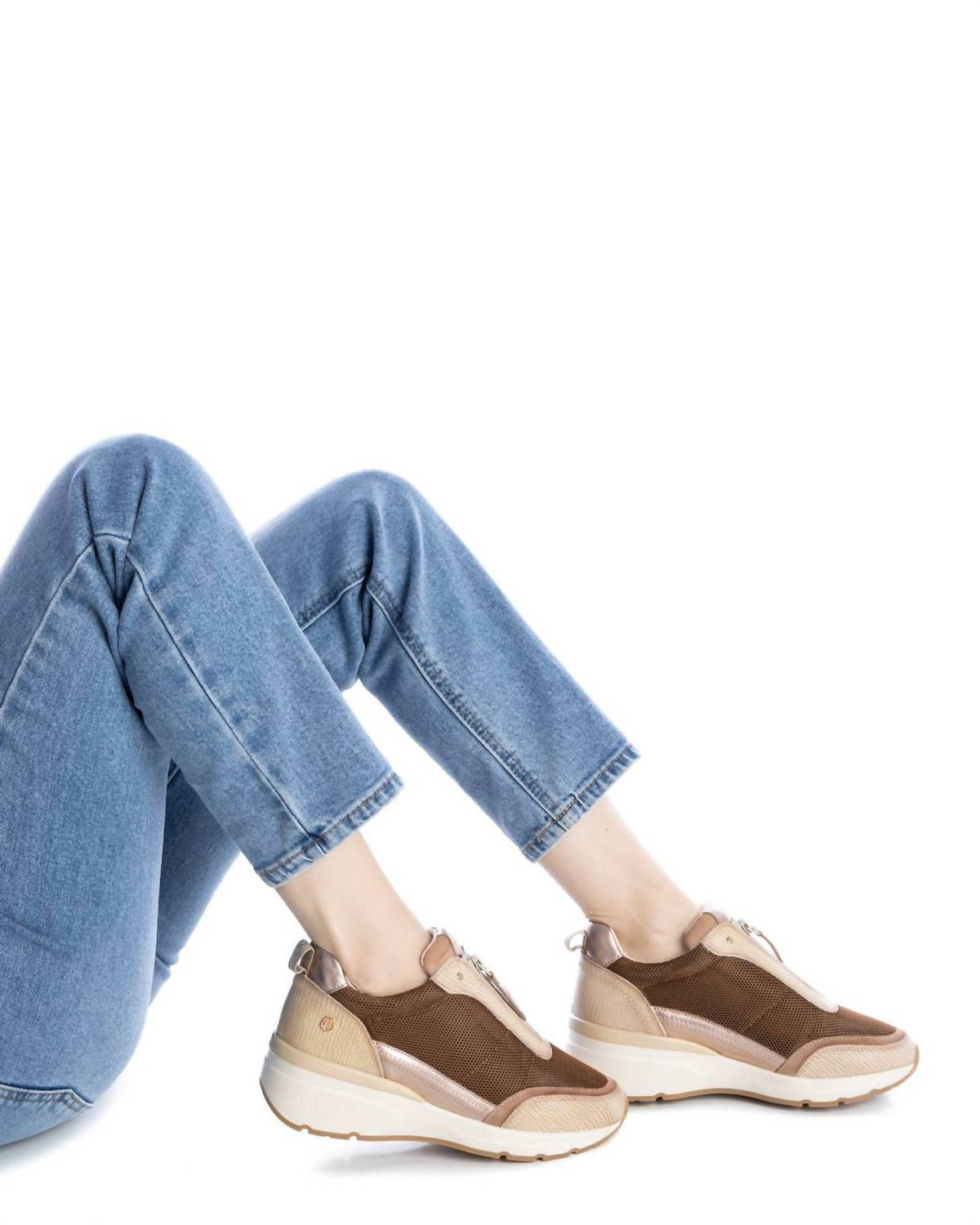 Xti - Women's Leather Trainers Sneakers