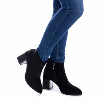 Xti - Women's Suede Dress Booties