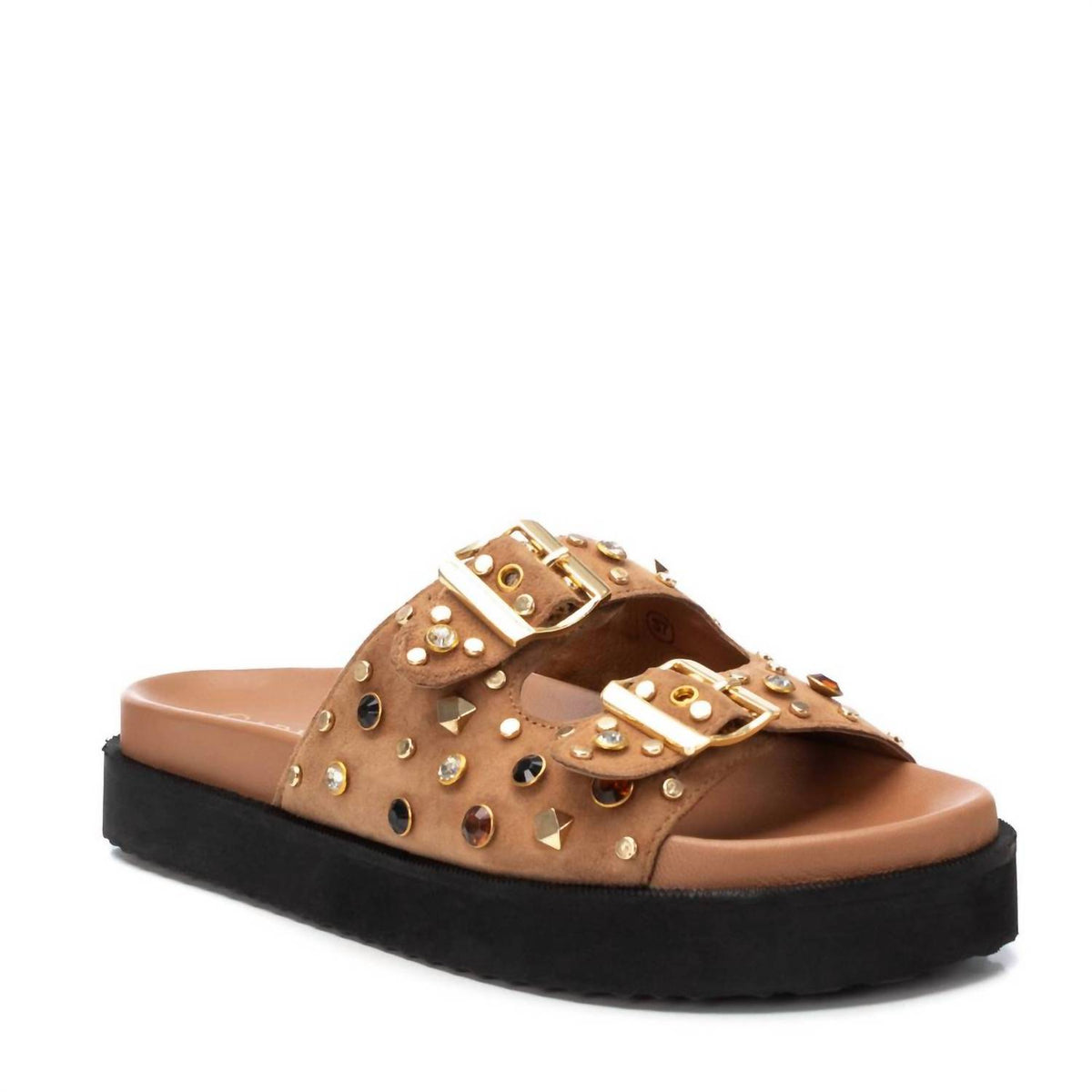 Xti - Women's Double Buckle Sandals