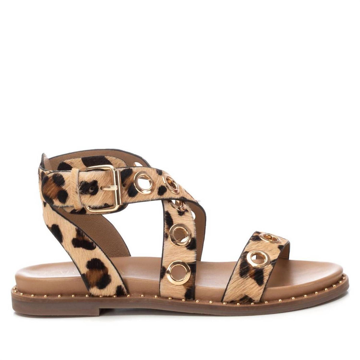 Xti - Women's Gladiator Sandal With Eyelet Detail