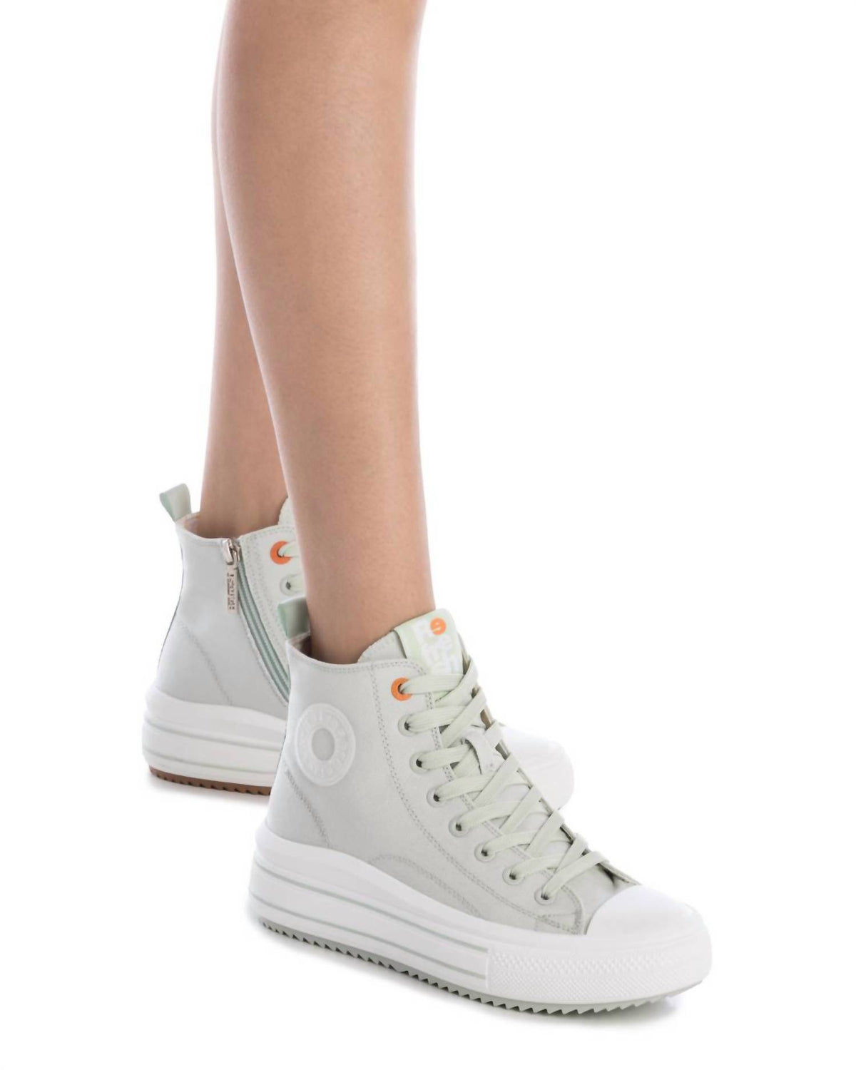 Xti - Women's High Top Canvas Sneakers